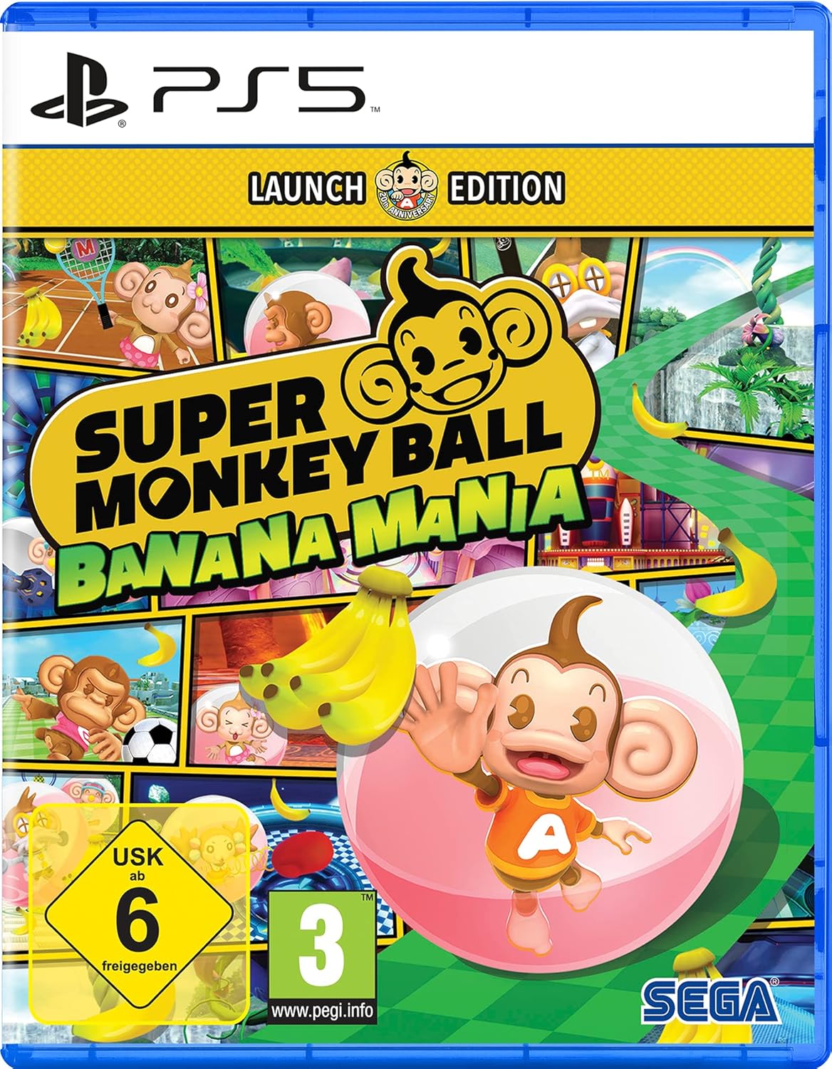 Super Monkey Ball Banana Mania - Launch Edition (PS5)