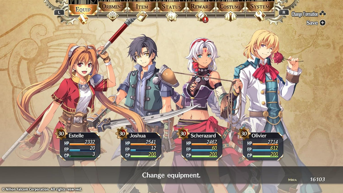 Trails in the Sky 1st Chapter - PS5