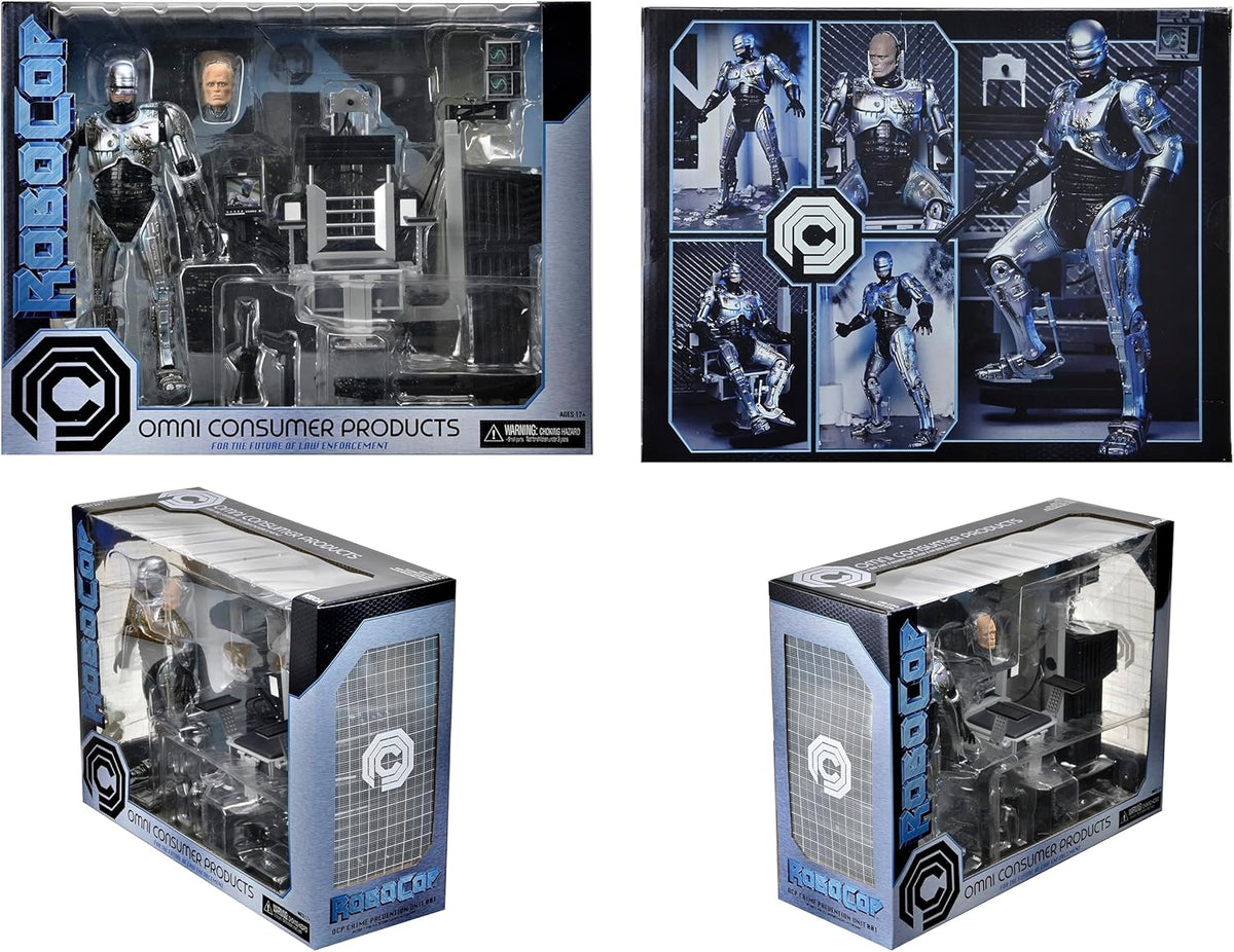 RoboCop NECA figura deluxe - packaging oficial Omni Consumer Products