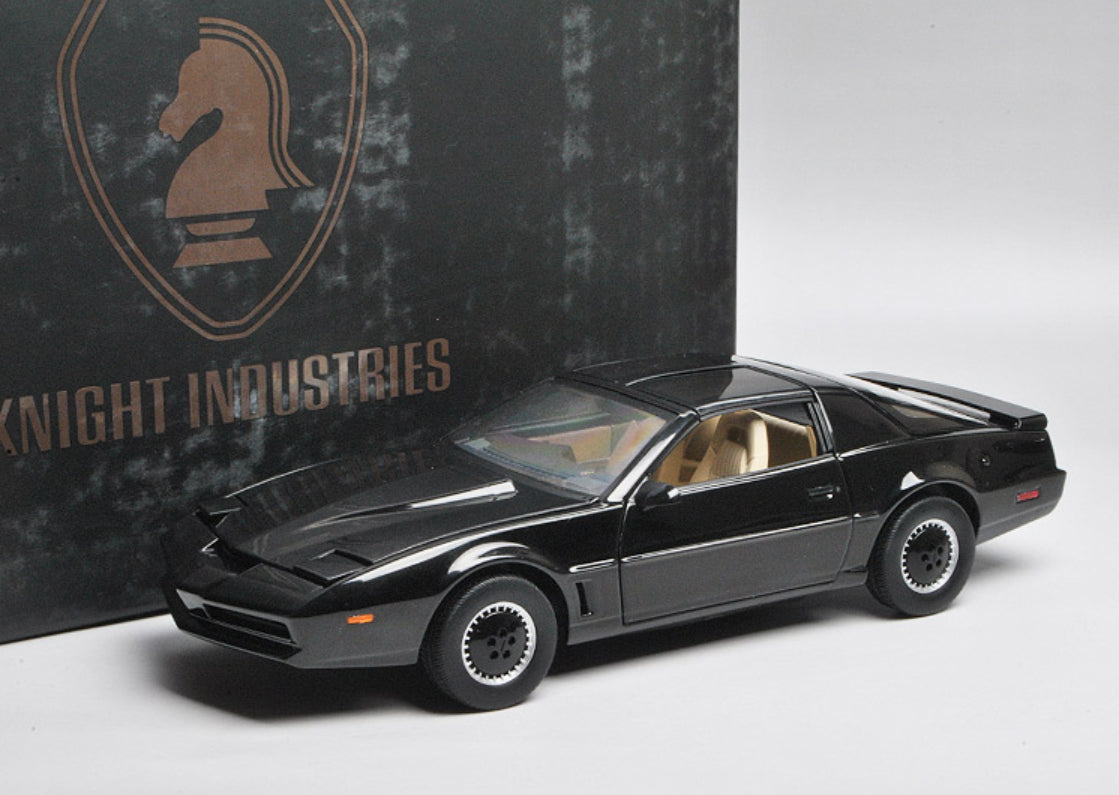 KITT Knight Rider die-cast 1:18 - vista en caja coleccionista