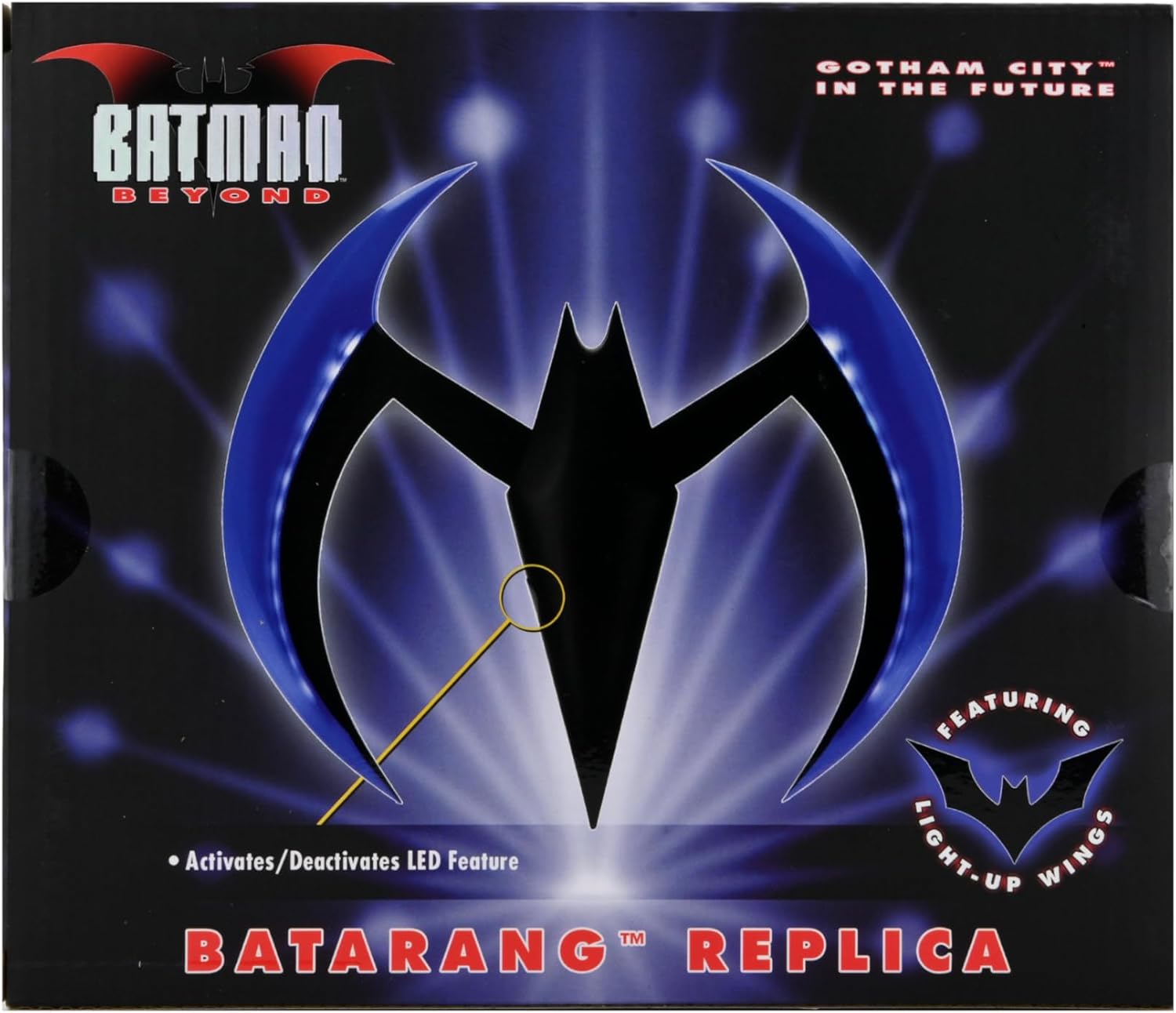 Batman Beyond Batarang Replica - Caja oficial