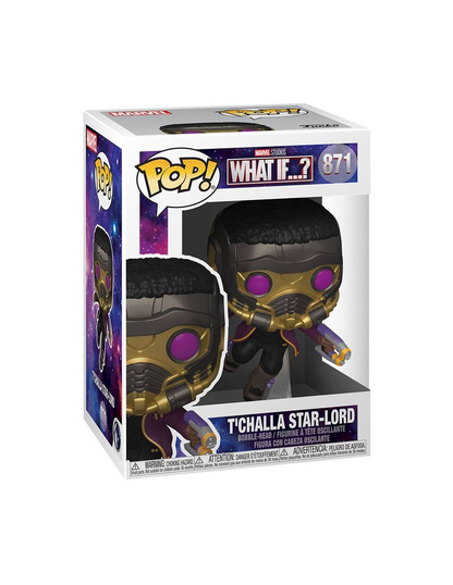 T'Challa Star-Lord #871 What If...? Funko Pop! - caja