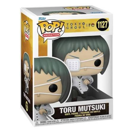 Toru Mutsuki #1127 Tokyo Ghoul:re Funko Pop! - Figura con caja