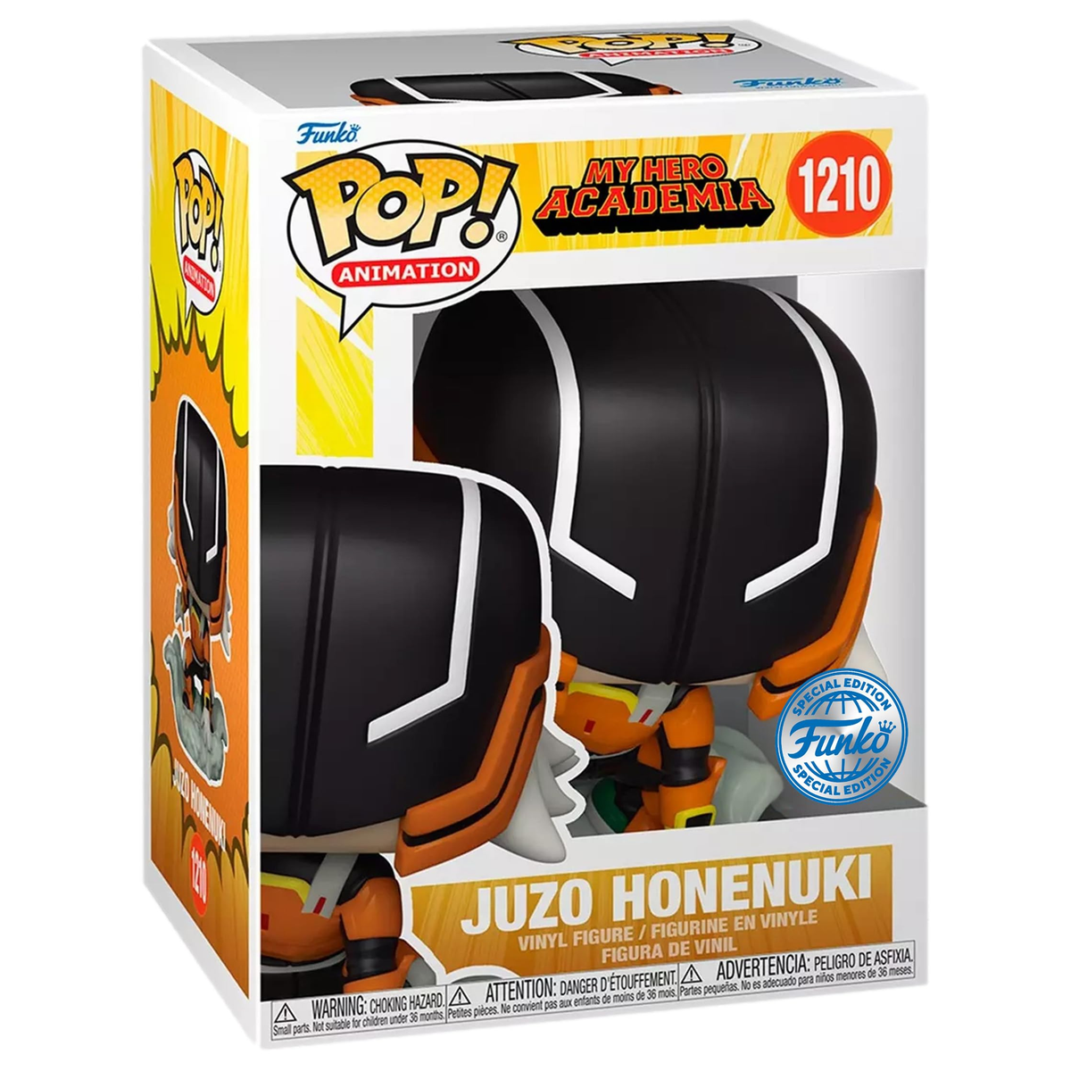 Juzo Honenuki #1210 My Hero Academia Funko Pop! Special Edition - caja