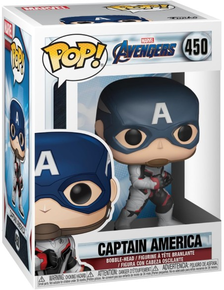 Captain America #450 Avengers Endgame Funko Pop! - Figura con caja