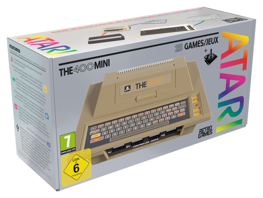 Atari The 400 Mini caja original con 25 juegos