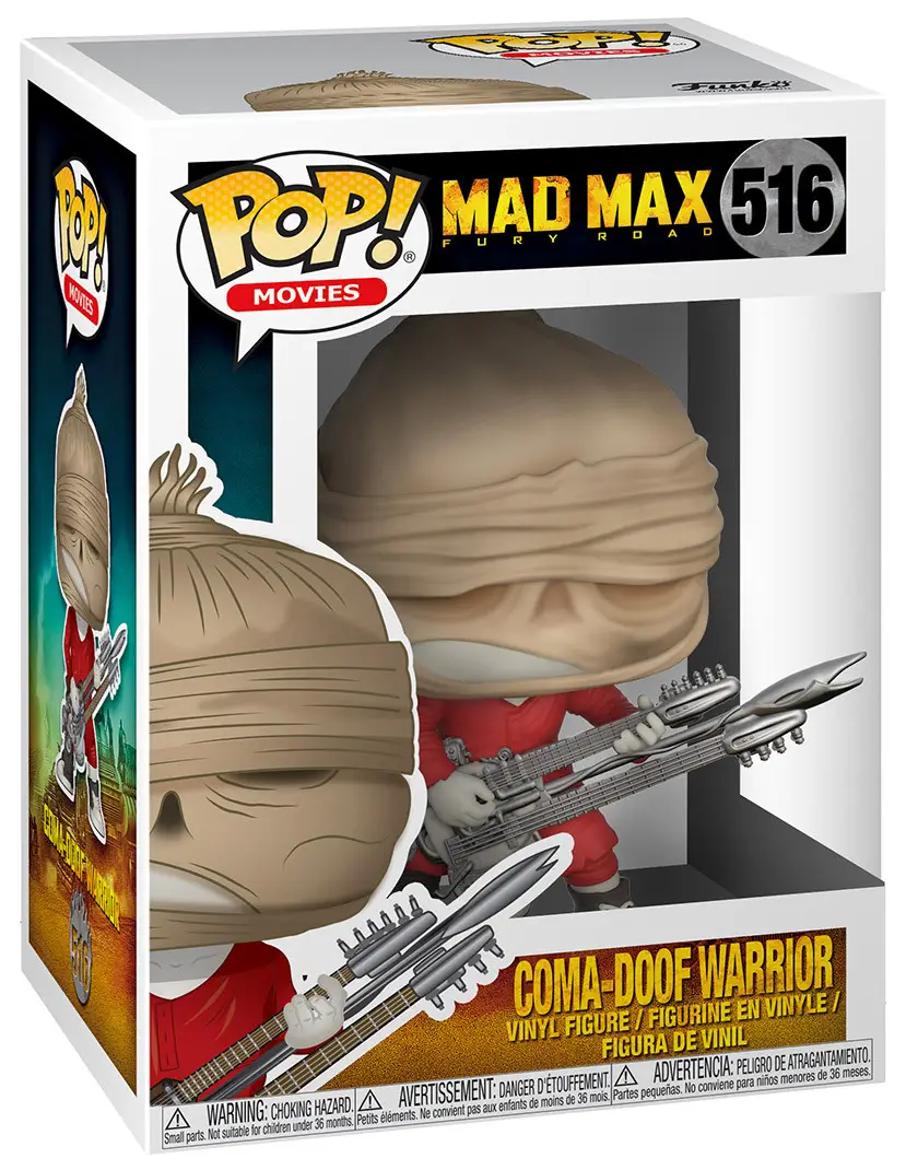 Coma-Doof Warrior #516 Mad Max Fury Road Funko Pop! - Figura con caja