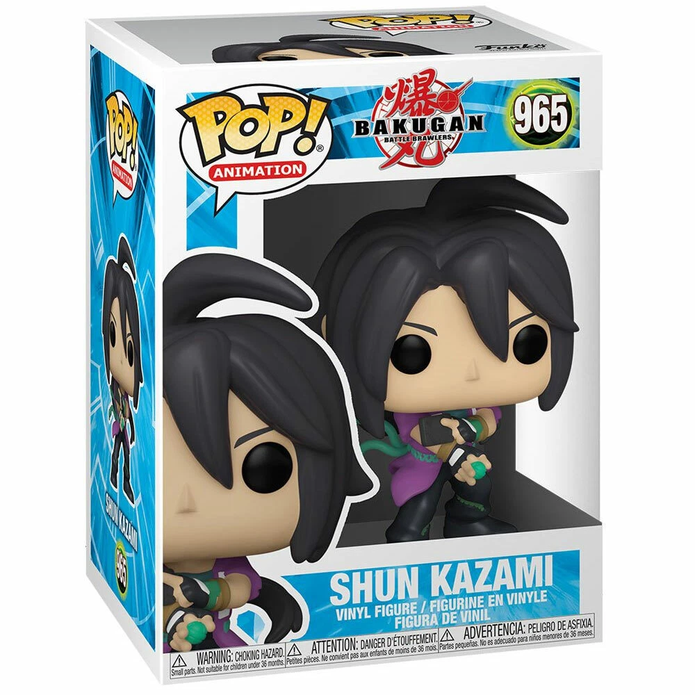 Shun Kazami #965 Bakugan Funko Pop! - Figura con caja