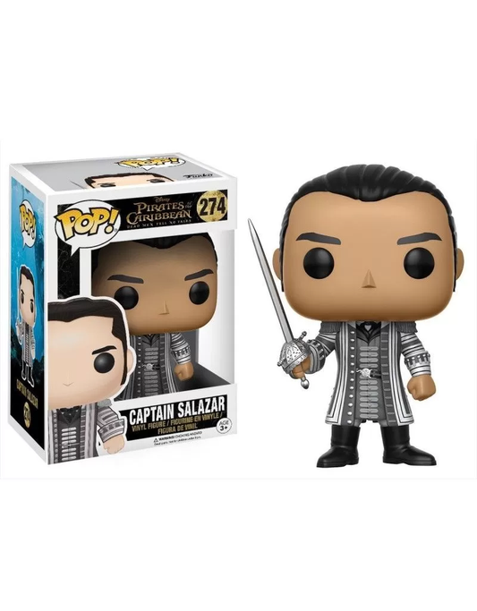 Captain Salazar #274 Pirates of the Caribbean Funko Pop! - Figura con caja
