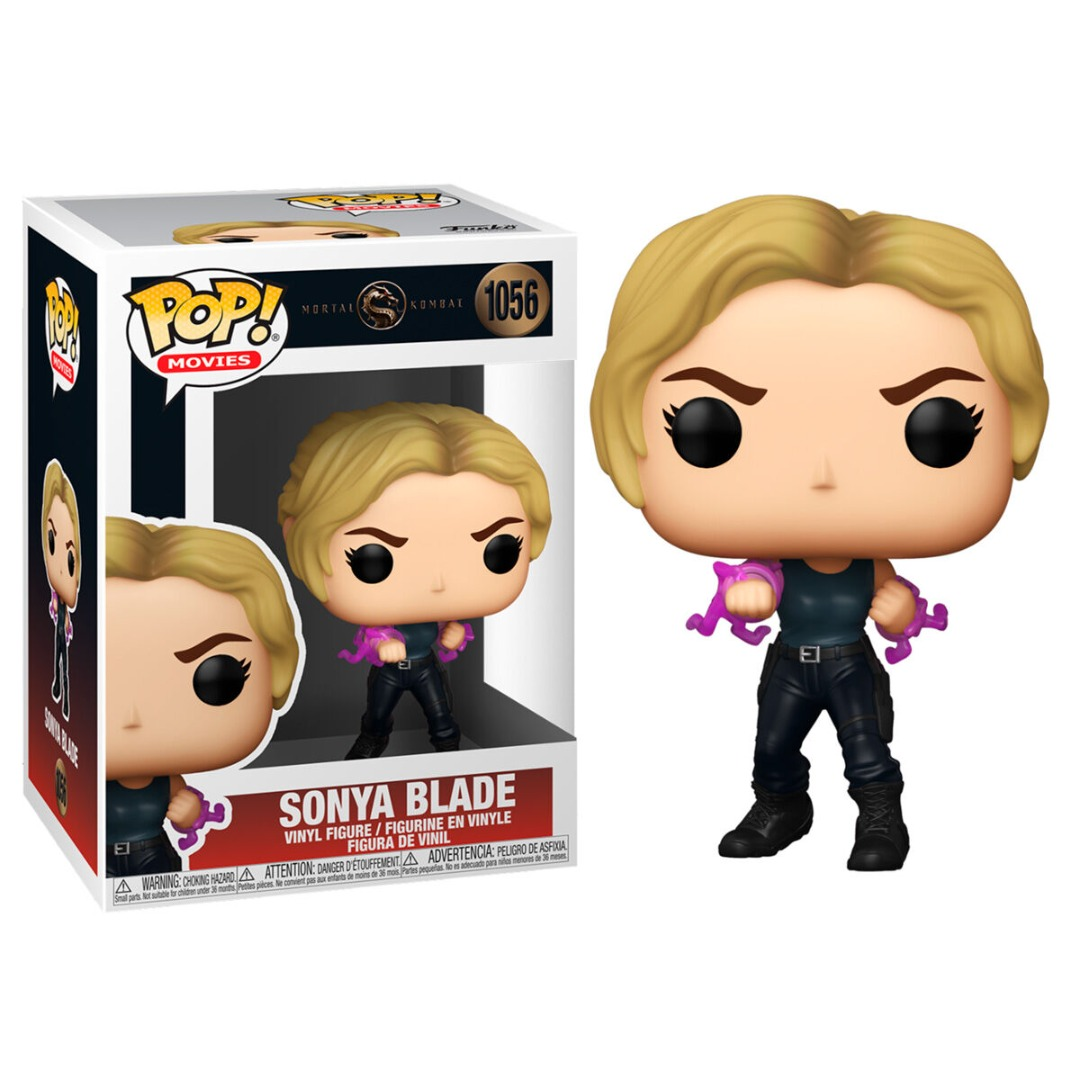 Sonya Blade #1056 Mortal Kombat Funko Pop! - Figura con caja