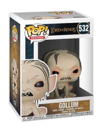 Gollum #532 Lord of the Rings Funko Pop! - Figura con caja