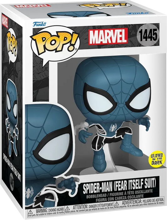 Spider-Man (Fear Itself Suit) #1445 | Marvel - Glows in the Dark - Funko Pop!