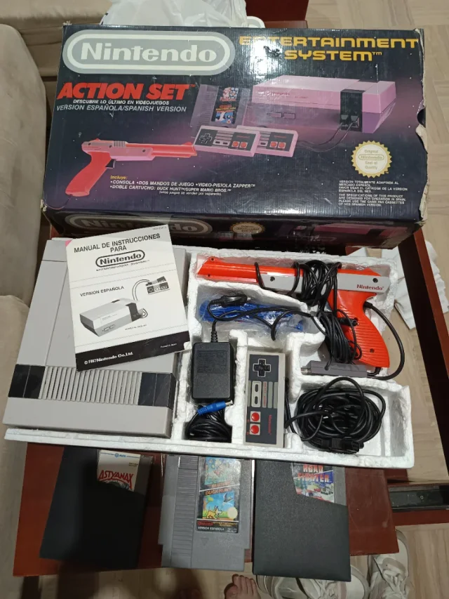 Nintendo NES - Action Set | Caja Original