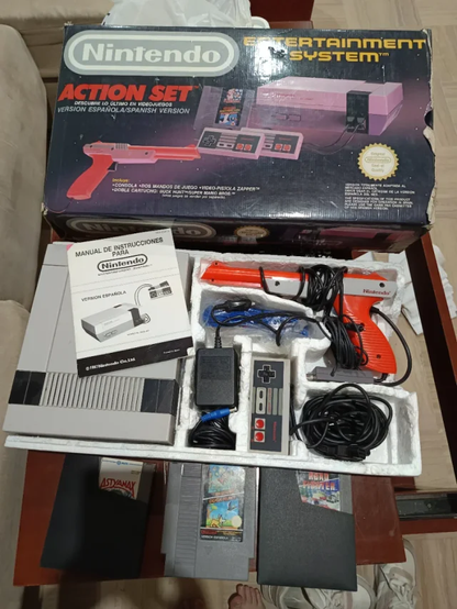 Nintendo NES - Action Set | Caja Original